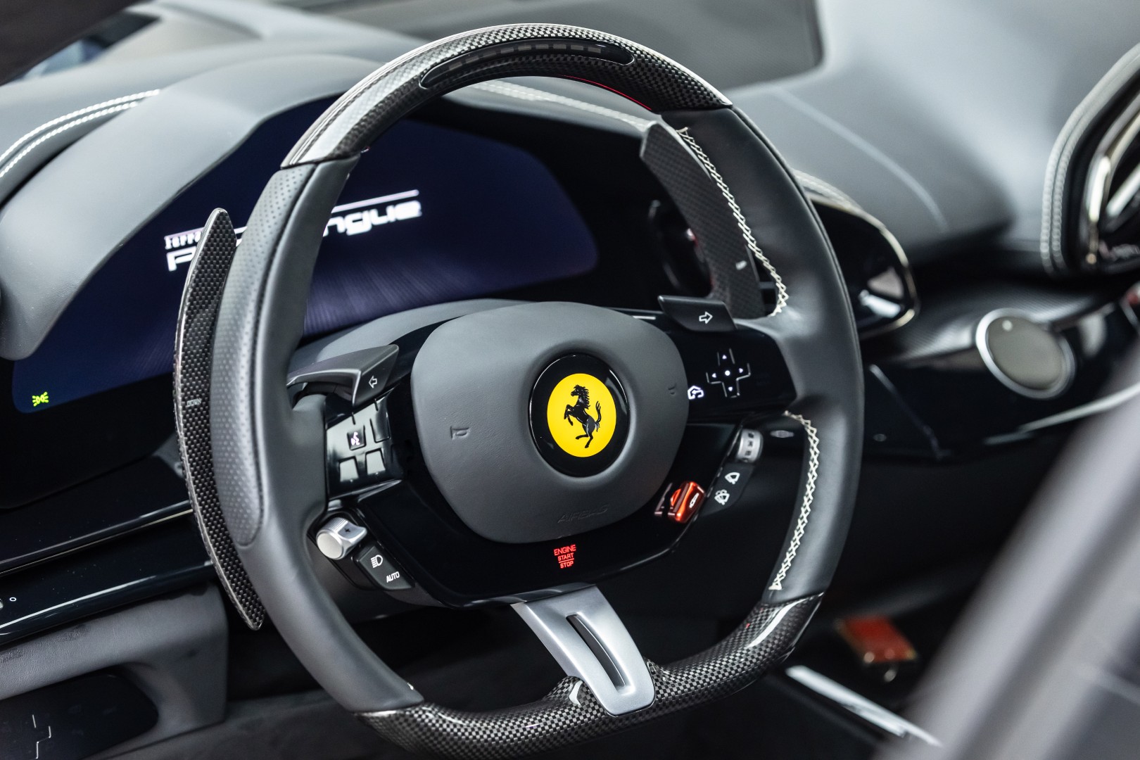 2024 FERRARI PUROSANGUE | FULL CARBON | DAYTONA BLACK | VENTILATED SEATS | SPECIAL DESIGN SEATS | HI